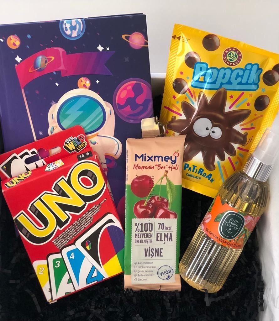 Astronot Defter Hediye Kutusu